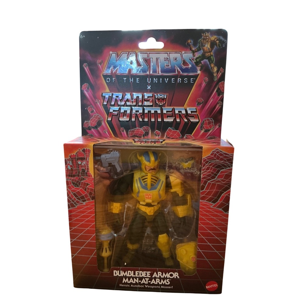Mattel Masters of the Universe x Transformers‎ Bumblebee Armor ManAtArms Figure